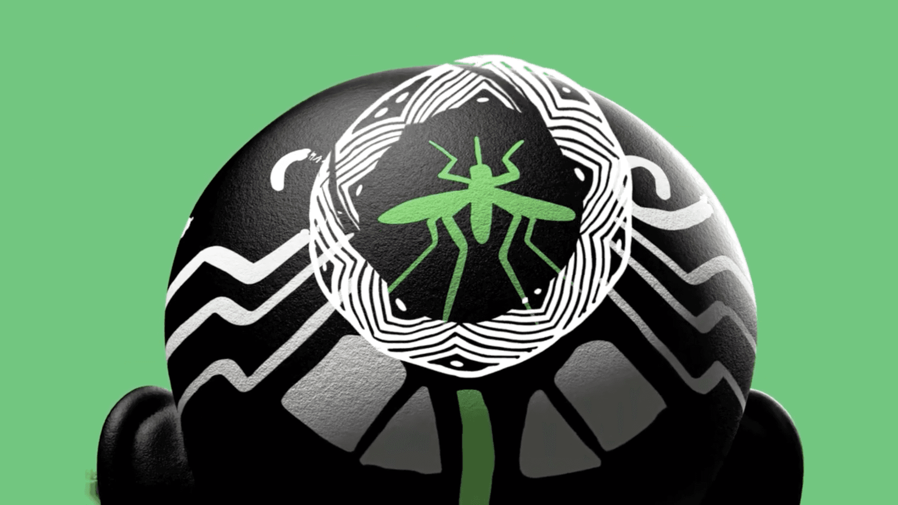 Malaria no more painted head