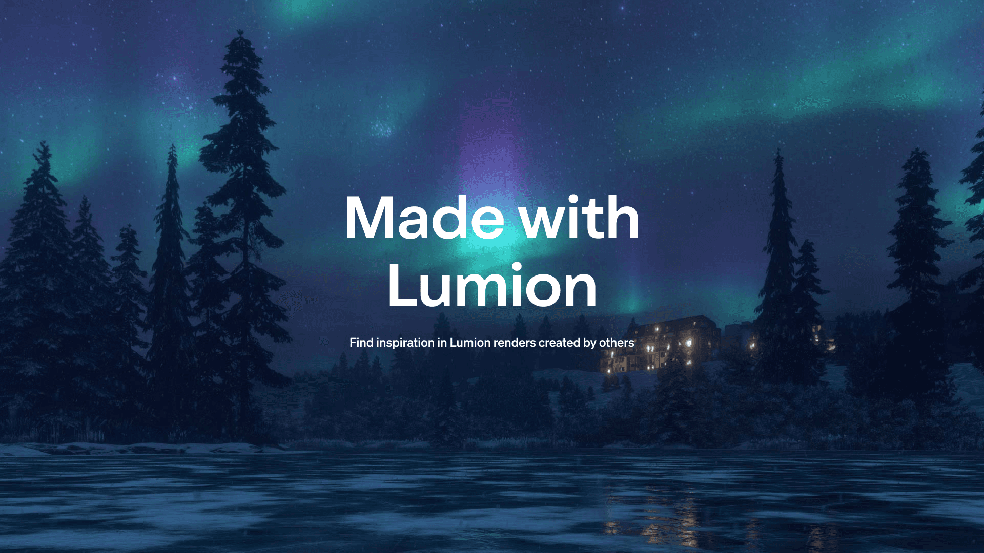 Setting the new standard for 3D rendering | Lumion